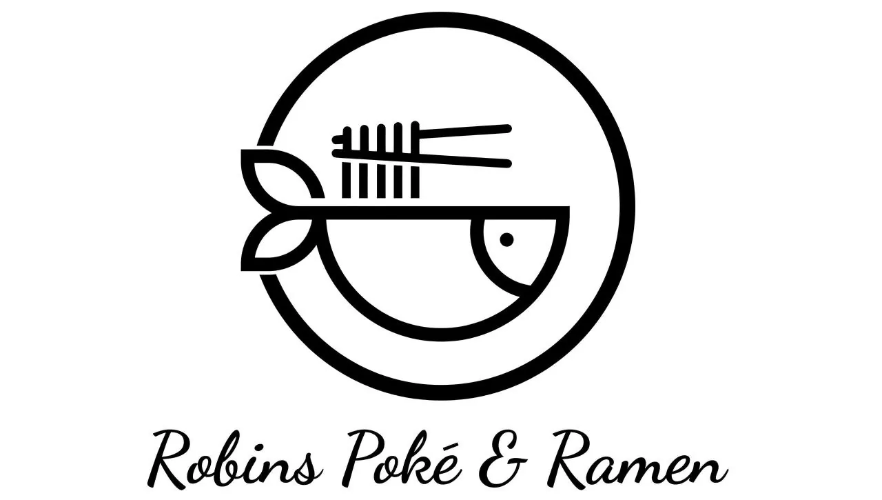 Robins Pokē & Ramen Logo