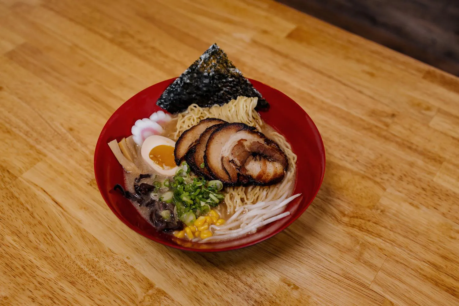 Chashu Ramen at Robins Poke & Ramen, Asian Restaurant in Warner Robins